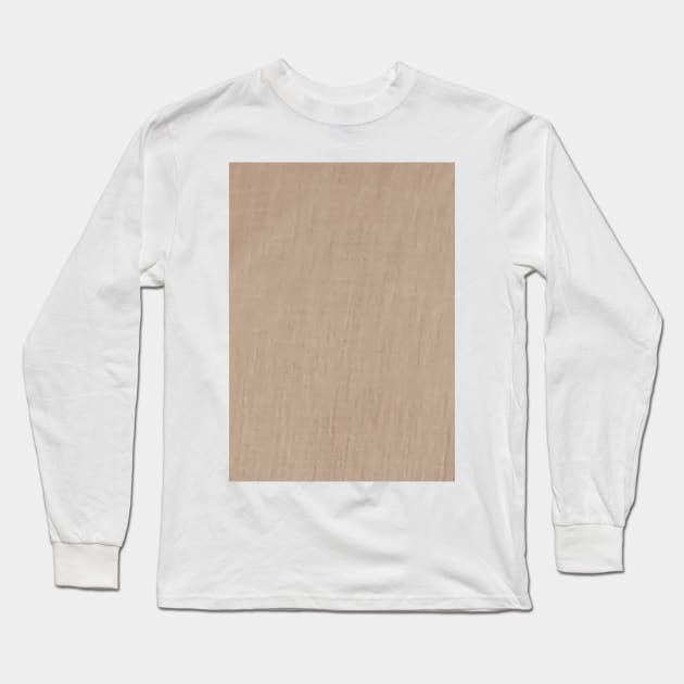 Biscuited Beige texture accent design Long Sleeve T-Shirt by bywhacky